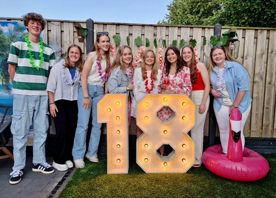 Sfeerbrigade Lichtletters - Verjaardag