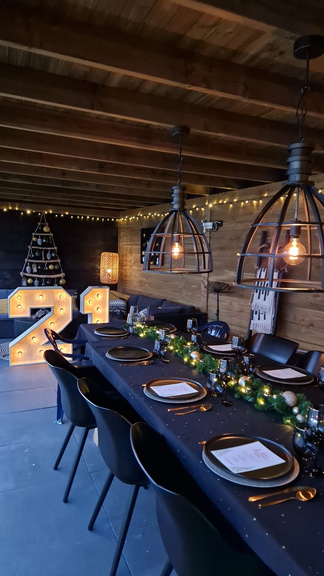 Sfeerbrigade - Lichtletters 21 dinner